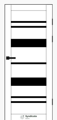 SD-PVC-104 Емалія бьянко скло BLK